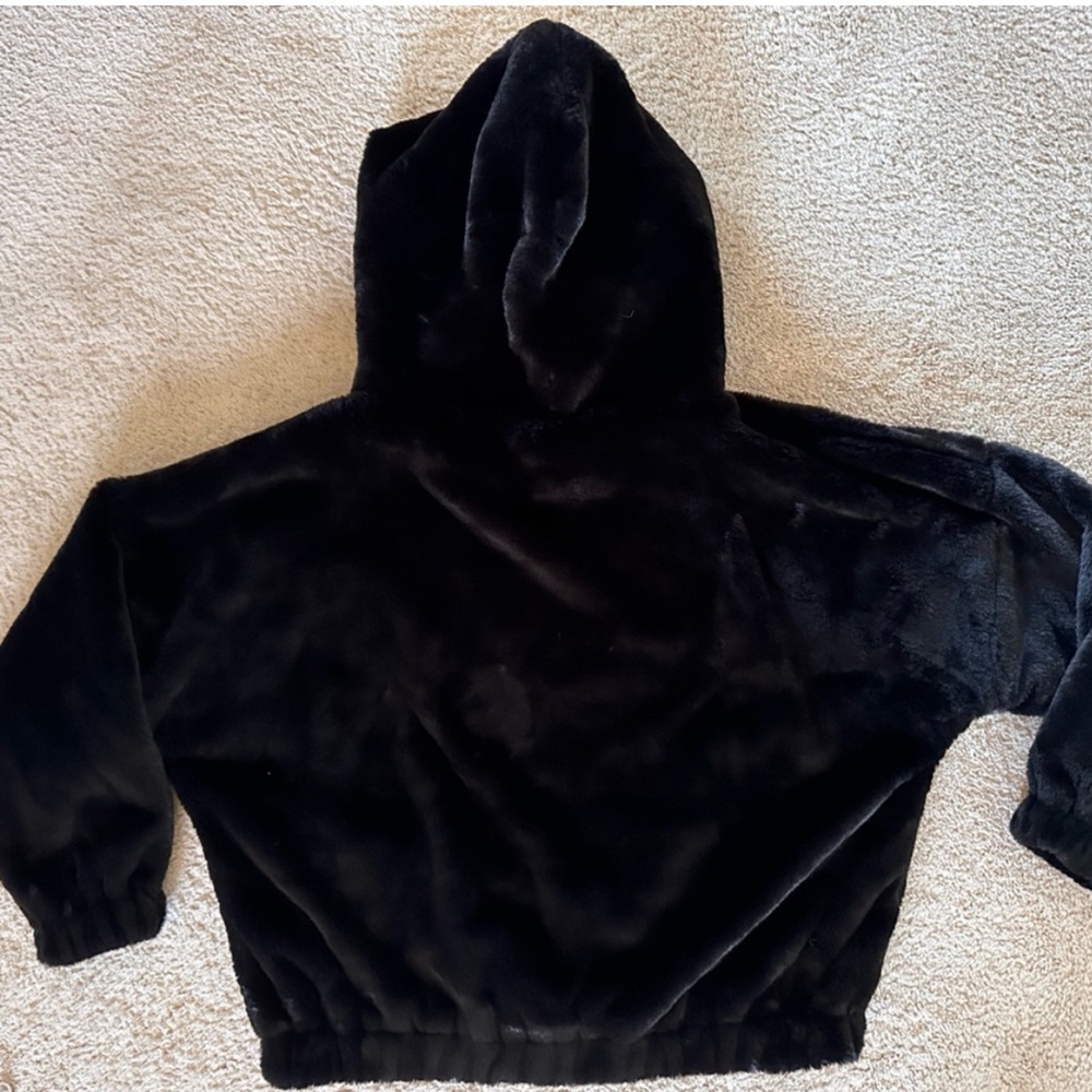 EXPRESS faux fur hoodie